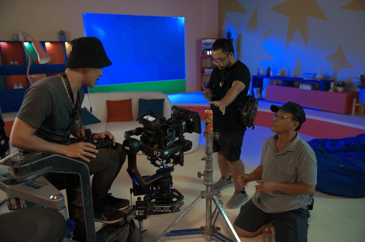 behind the scenes