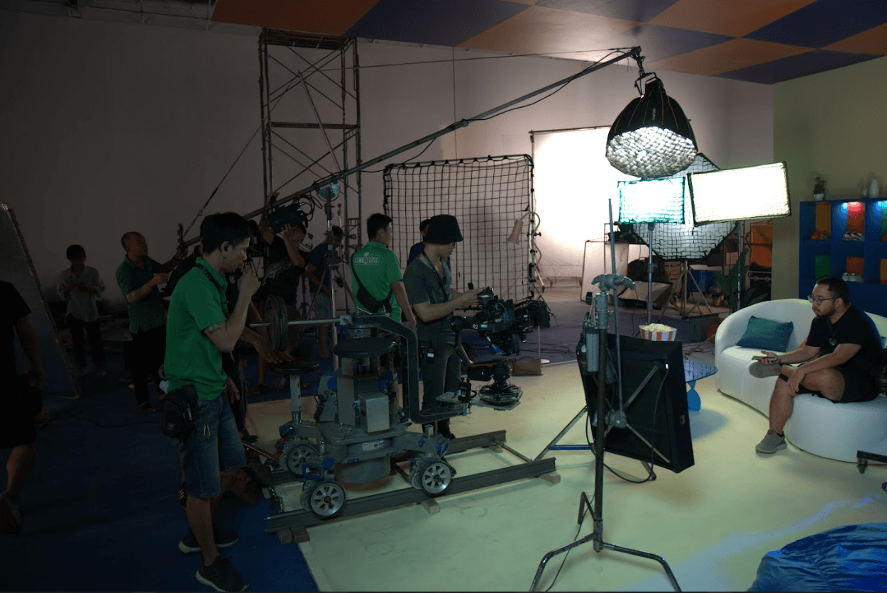 behind the scenes