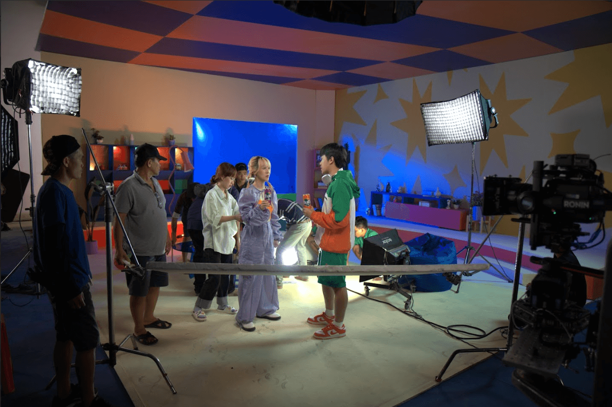 behind the scenes