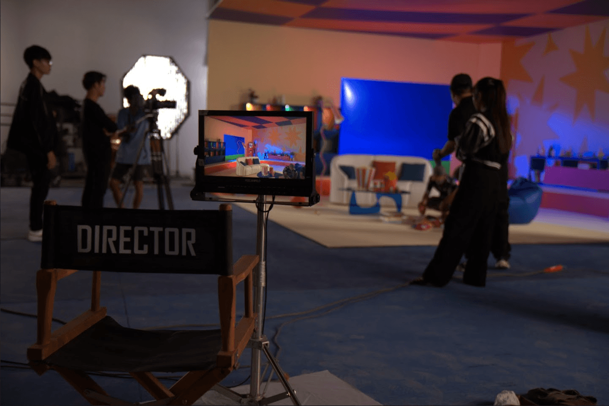 behind the scenes