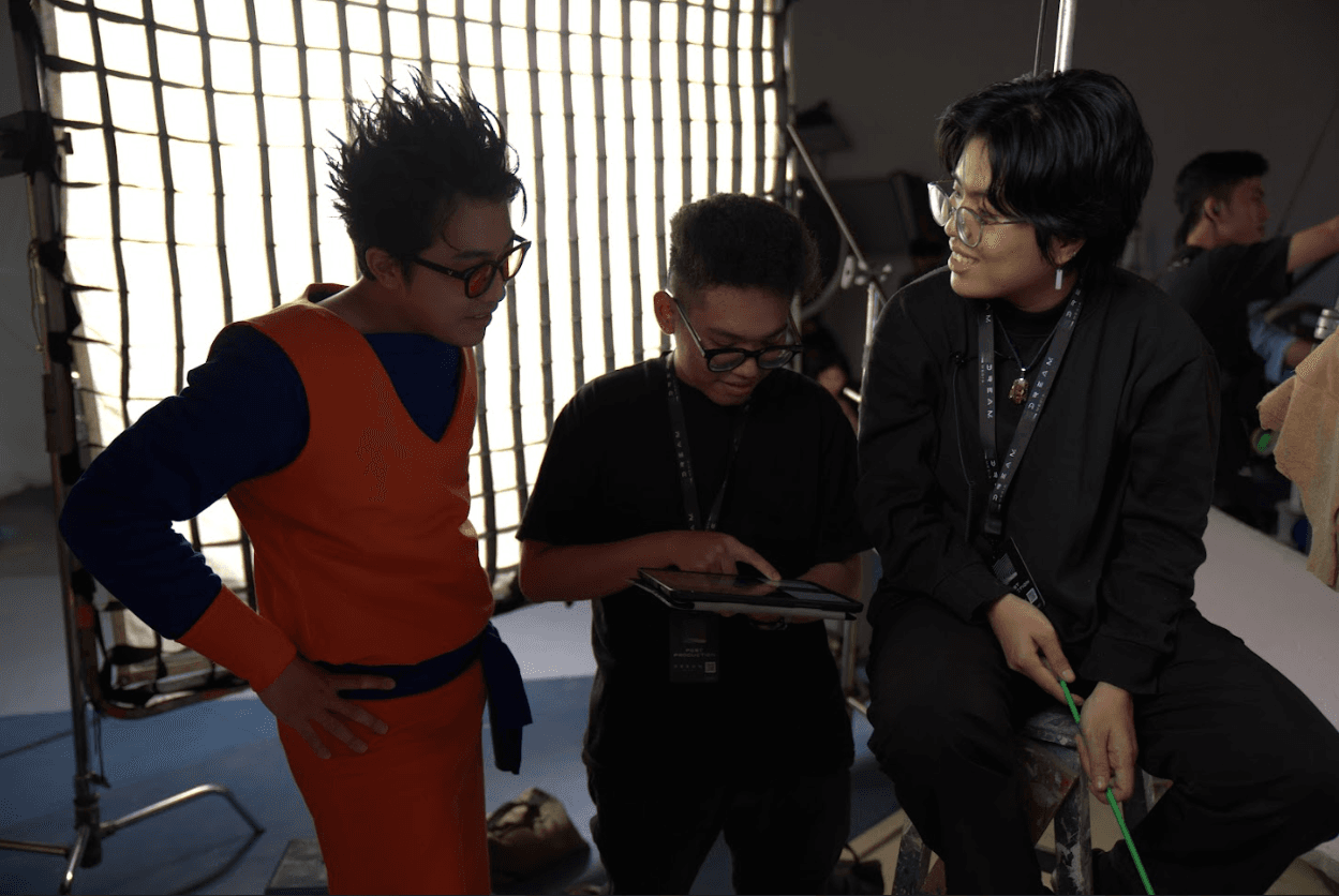 behind the scenes