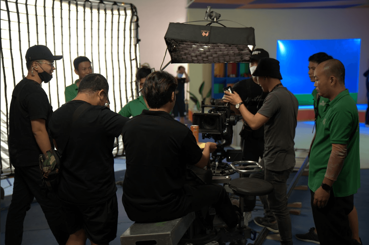 behind the scenes