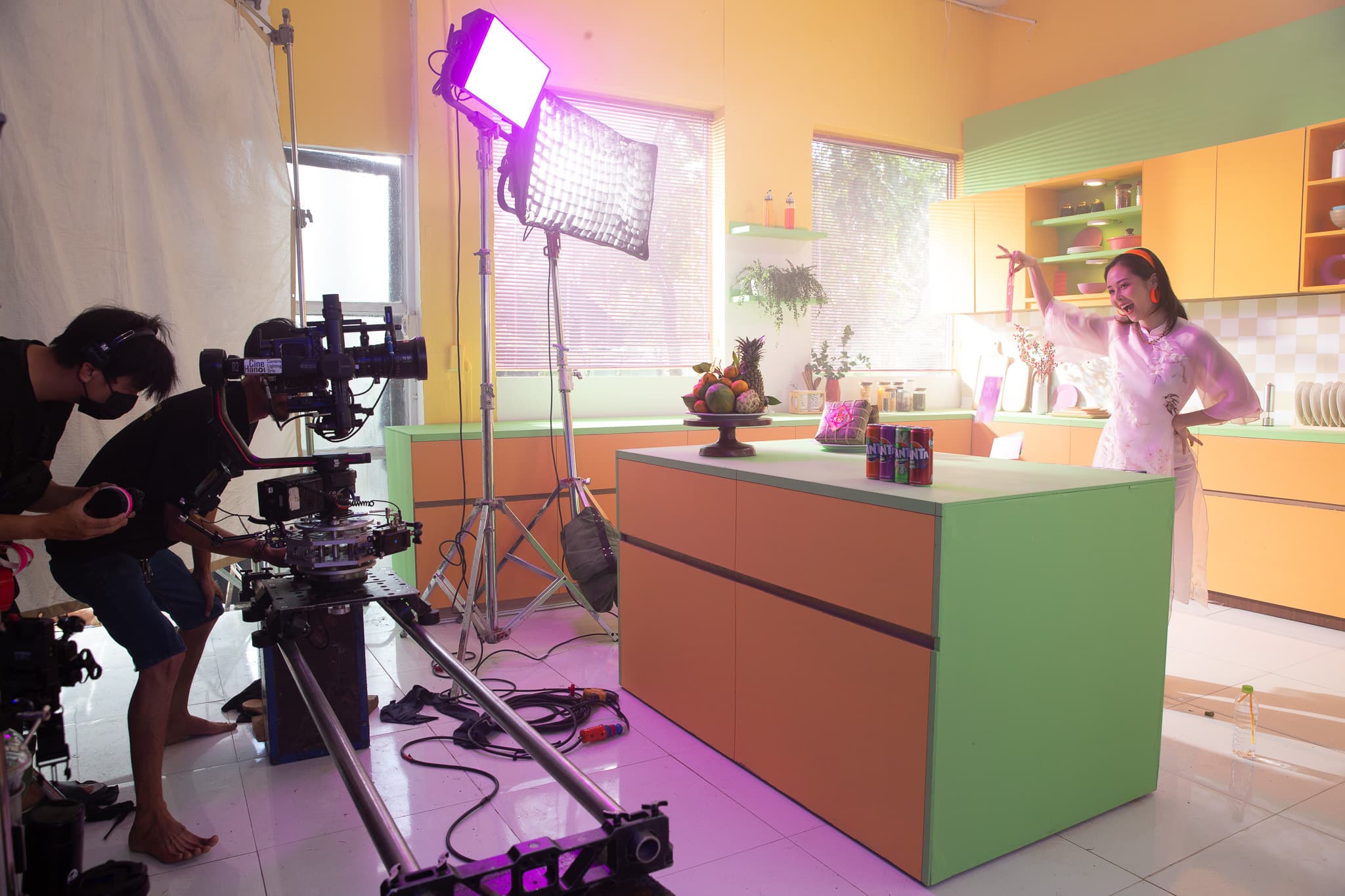 behind the scenes