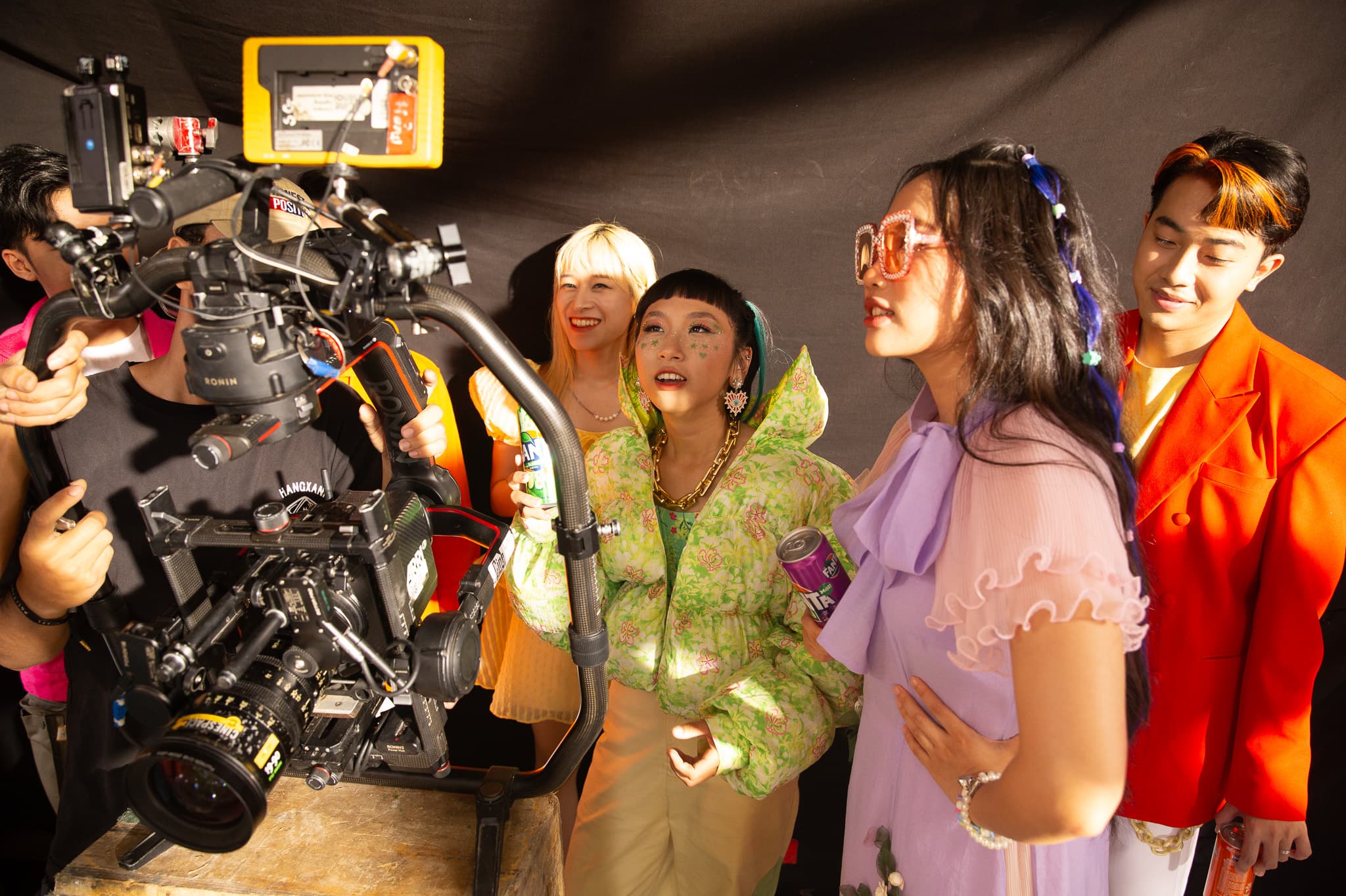 behind the scenes