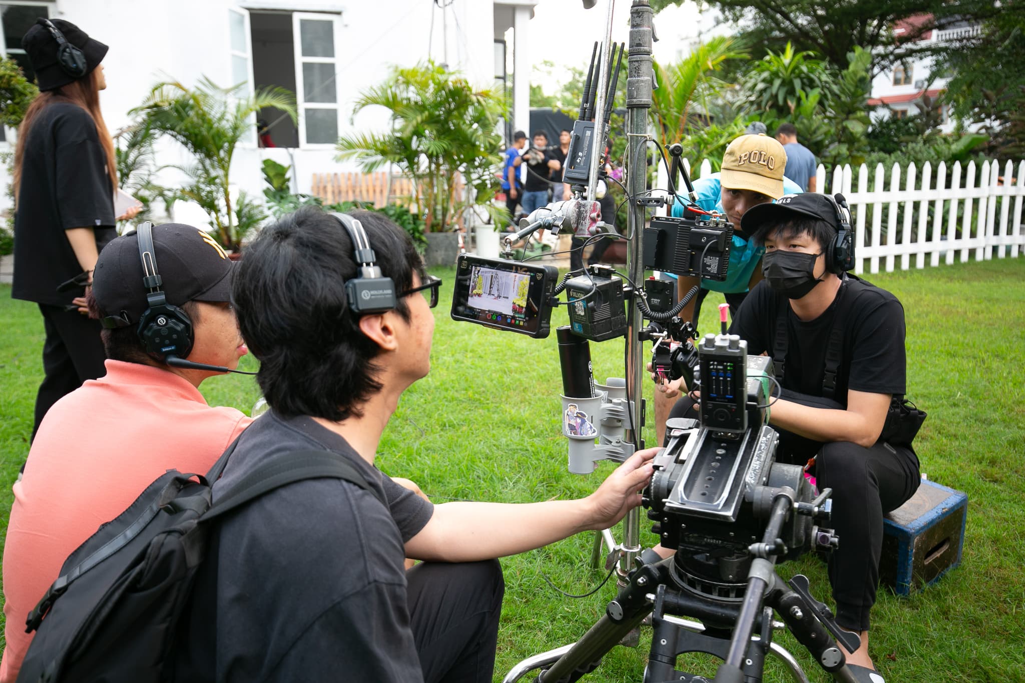 behind the scenes