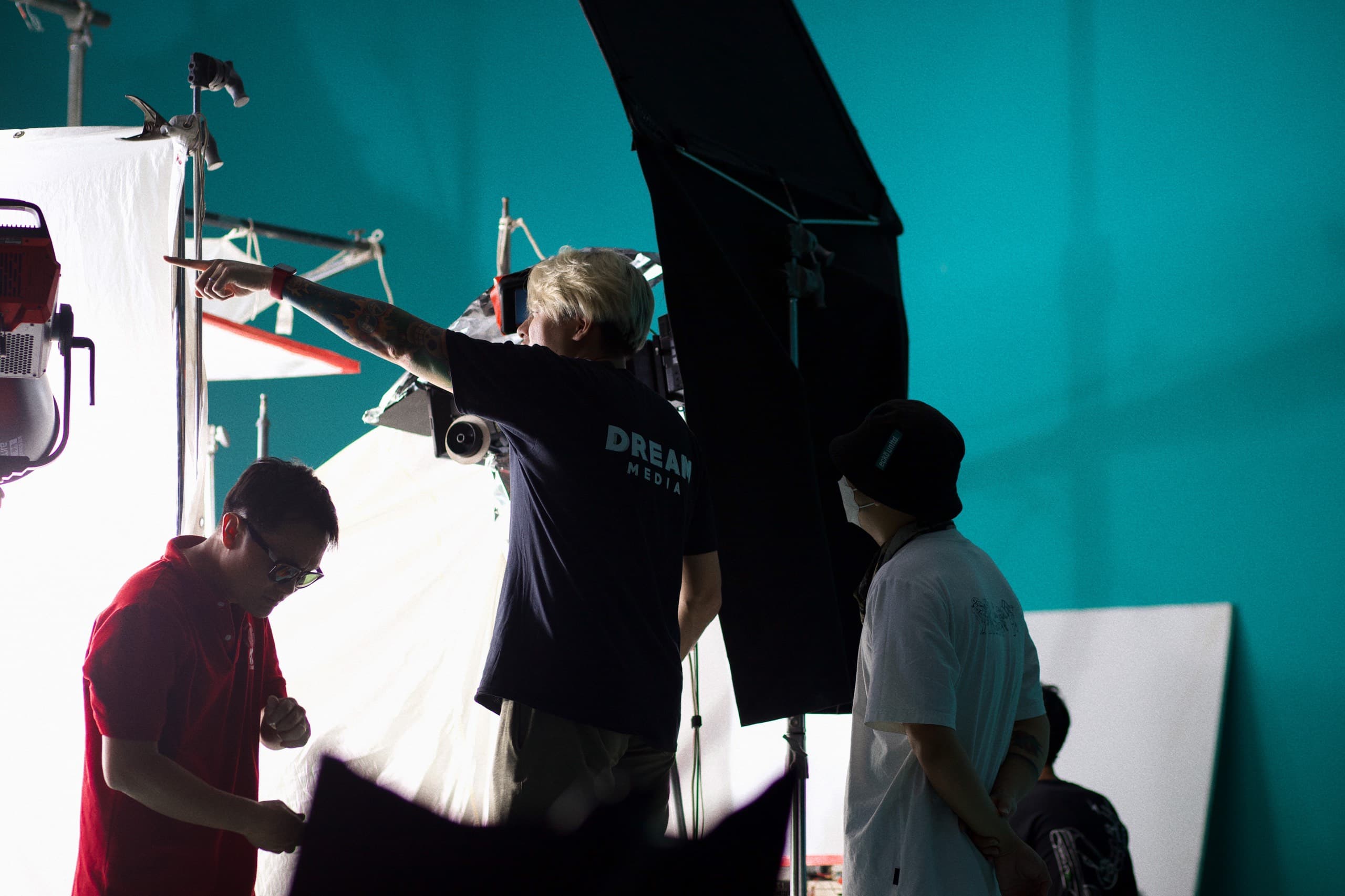 behind the scenes