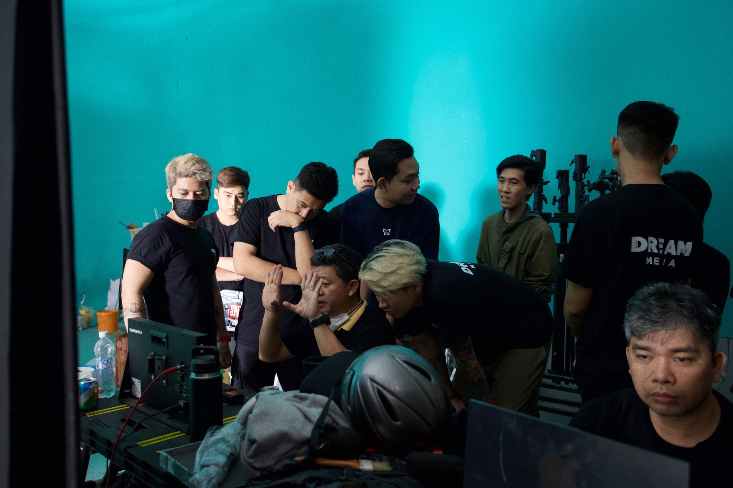 behind the scenes