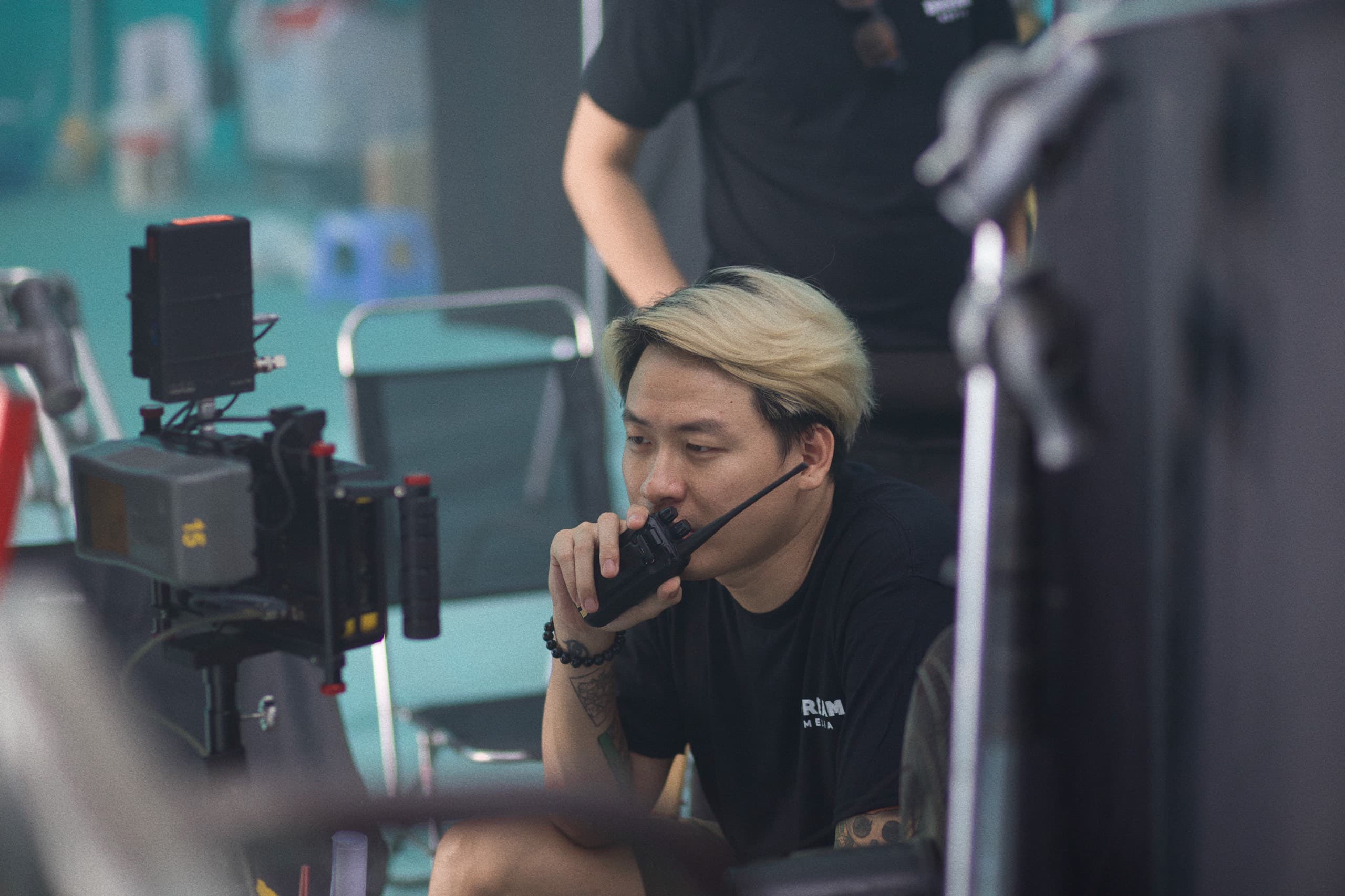 behind the scenes
