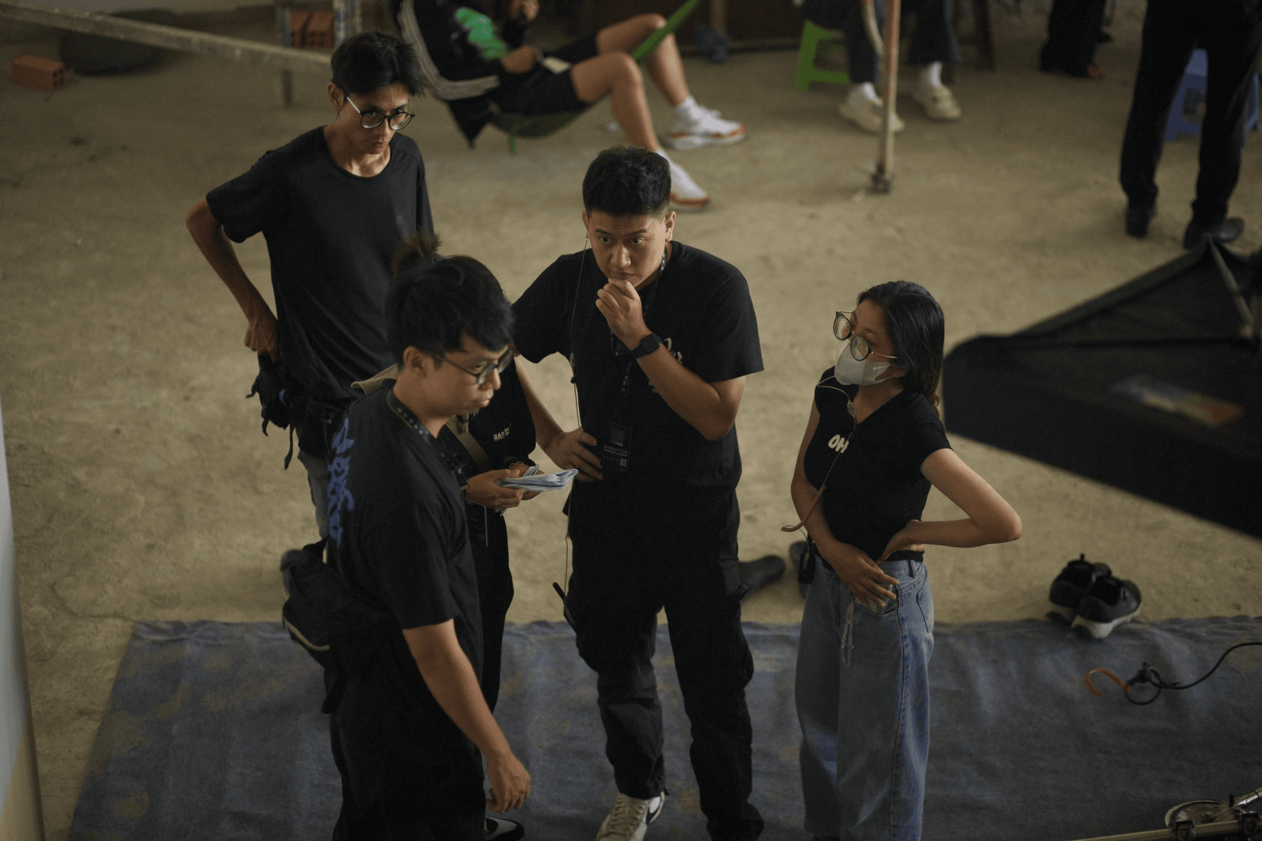 behind the scenes