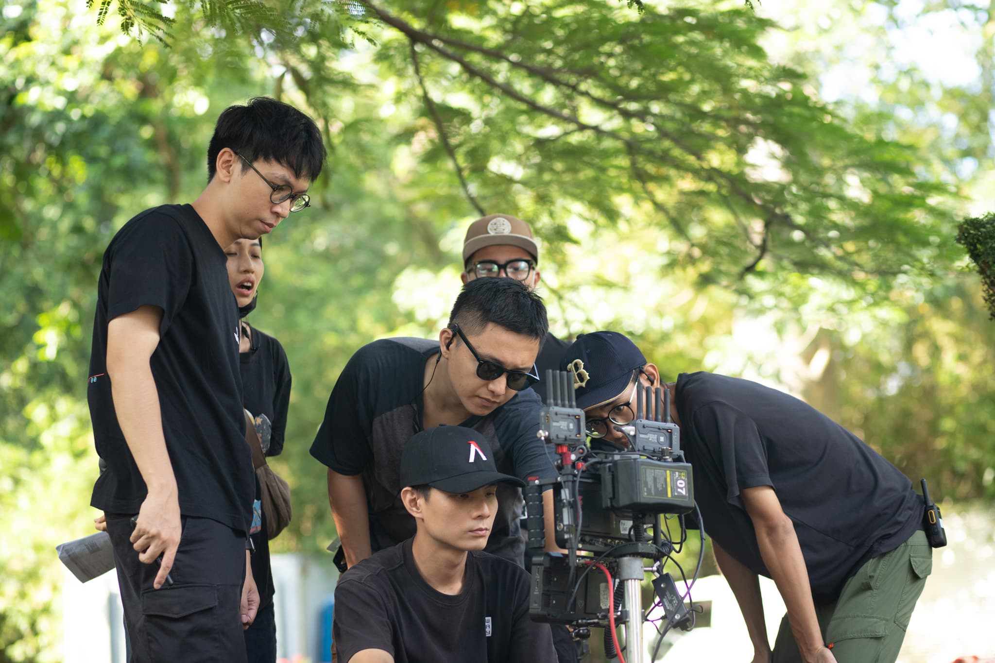 behind the scenes