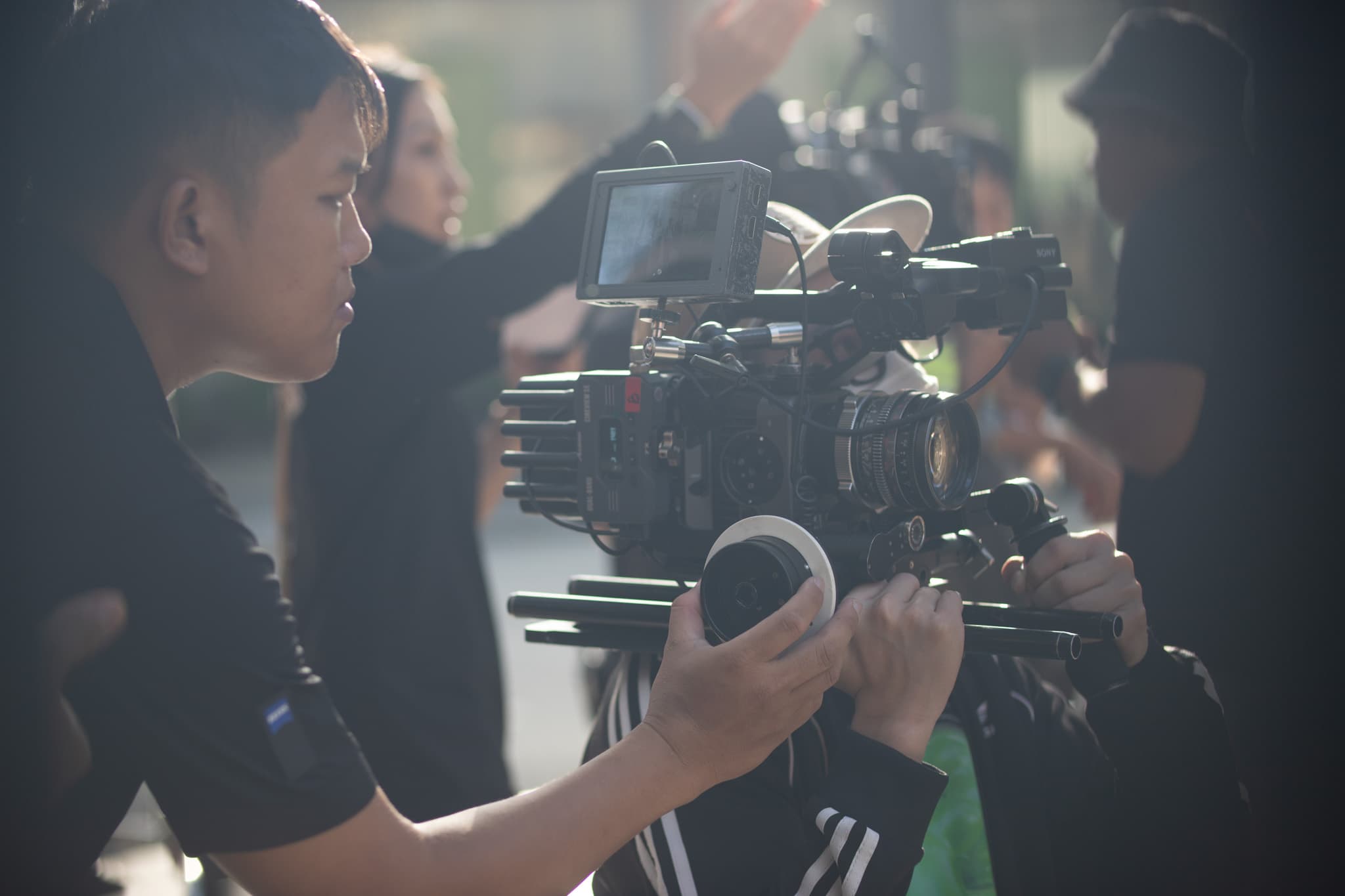 behind the scenes