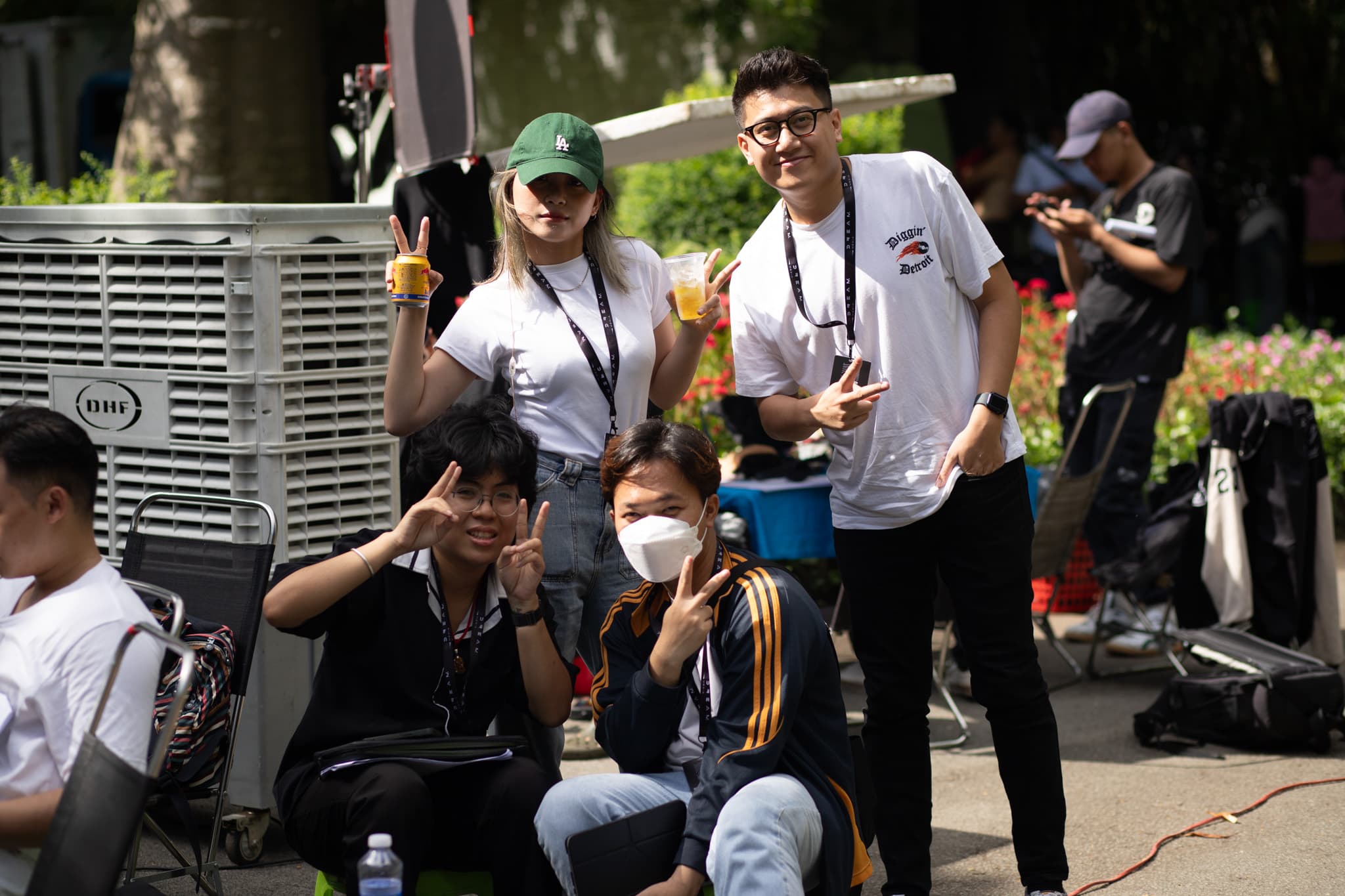 behind the scenes
