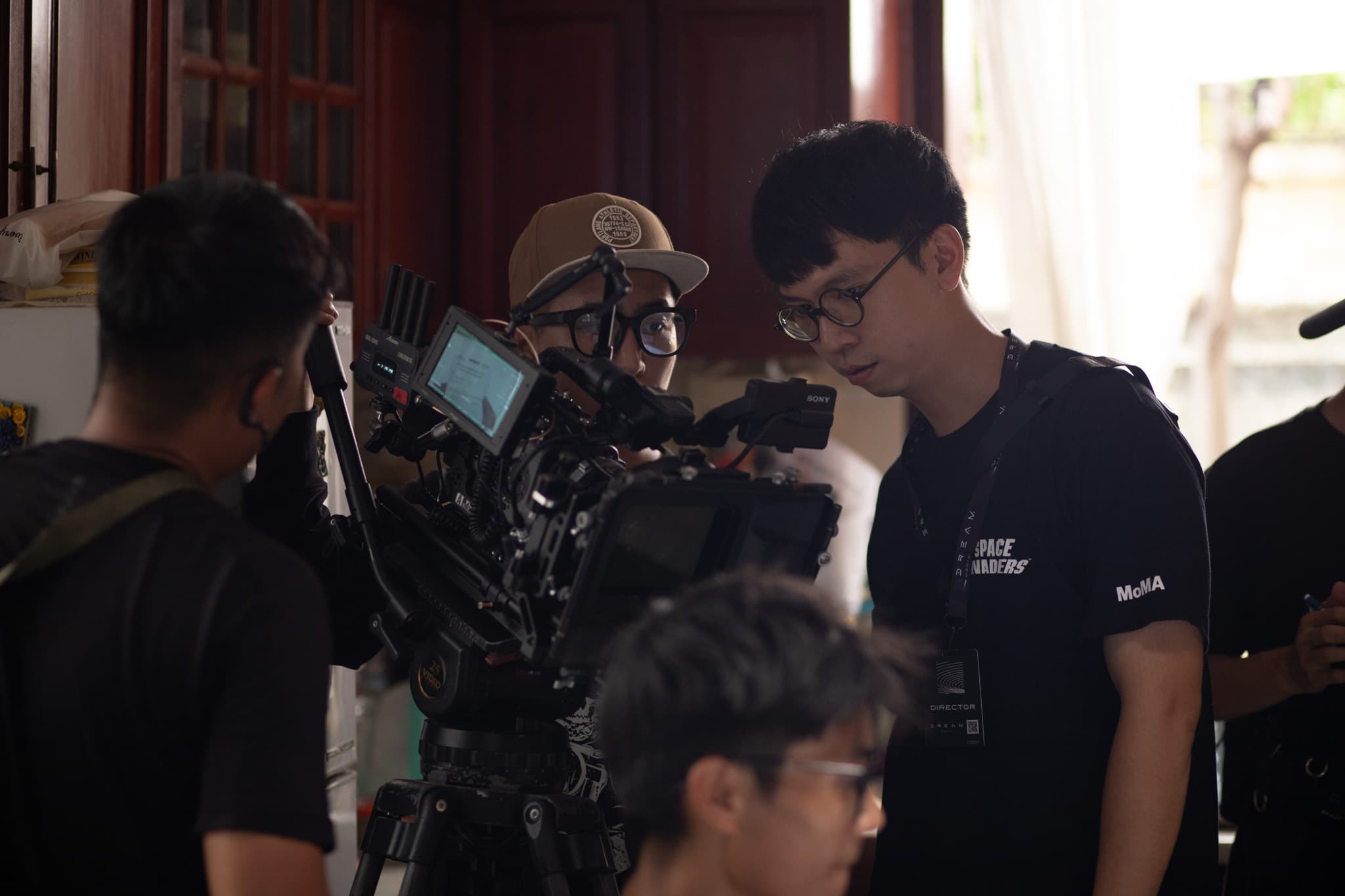 behind the scenes