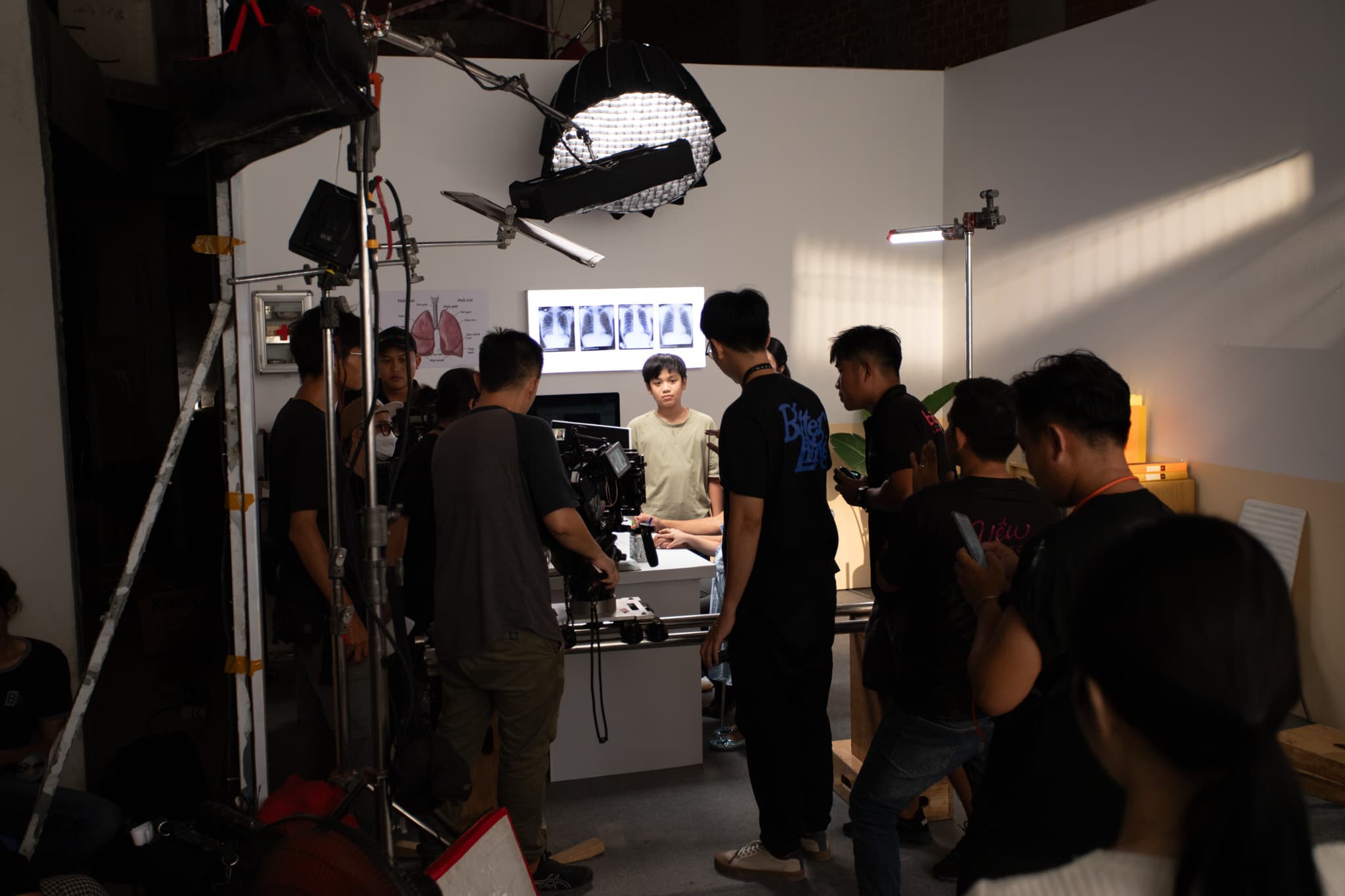 behind the scenes
