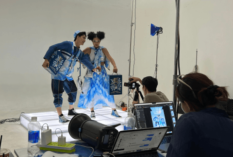 behind the scenes