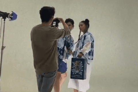 behind the scenes
