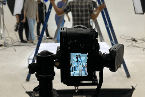 behind the scenes