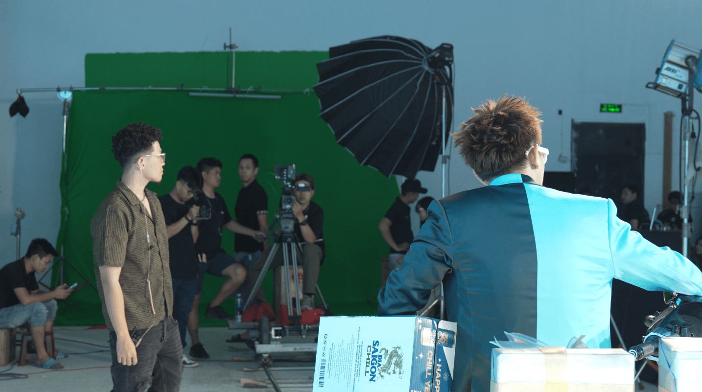 behind the scenes