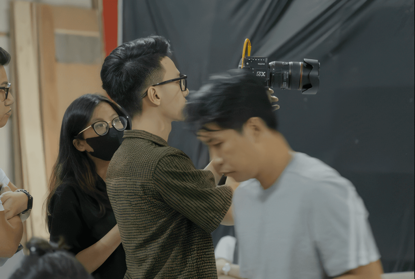 behind the scenes