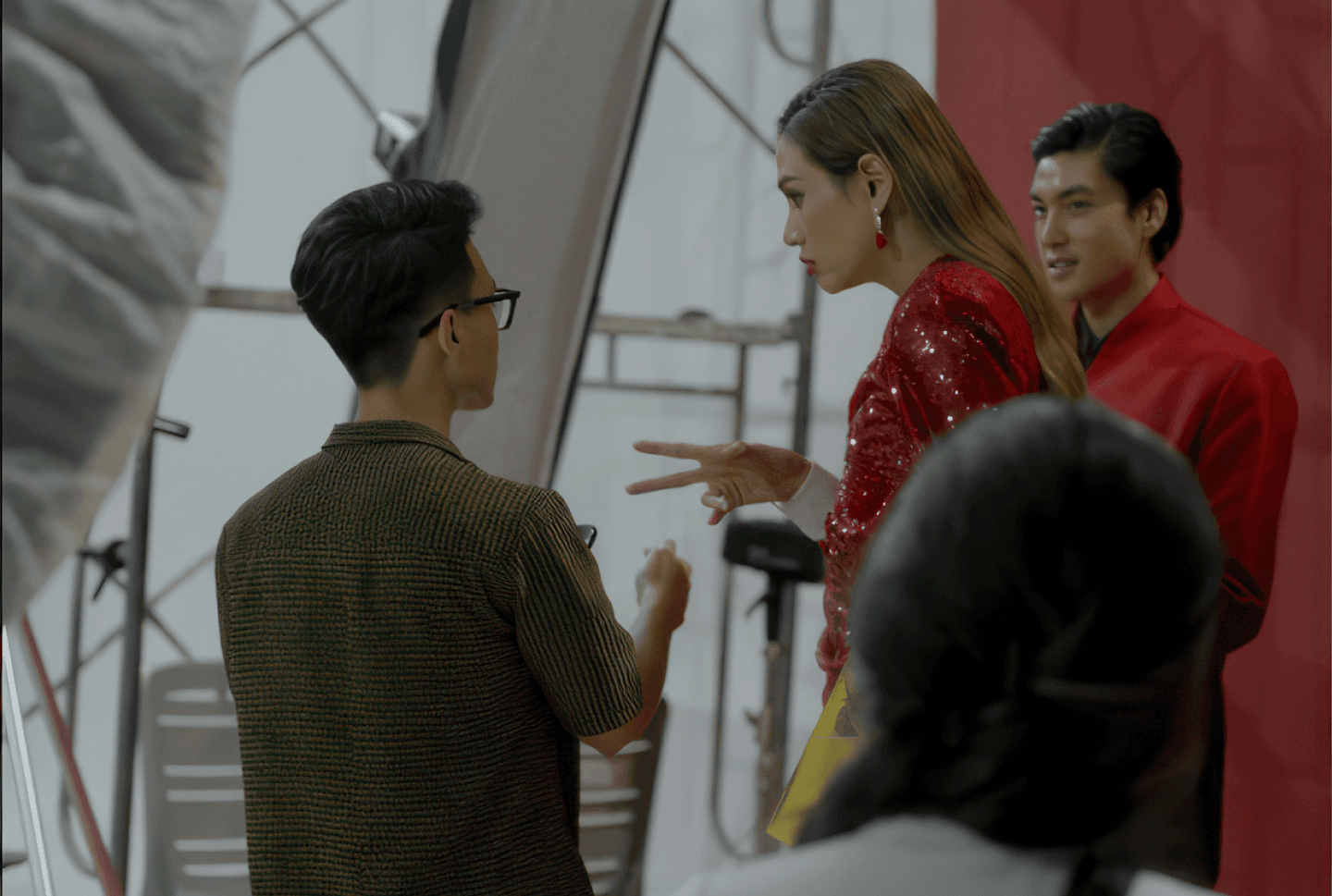 behind the scenes