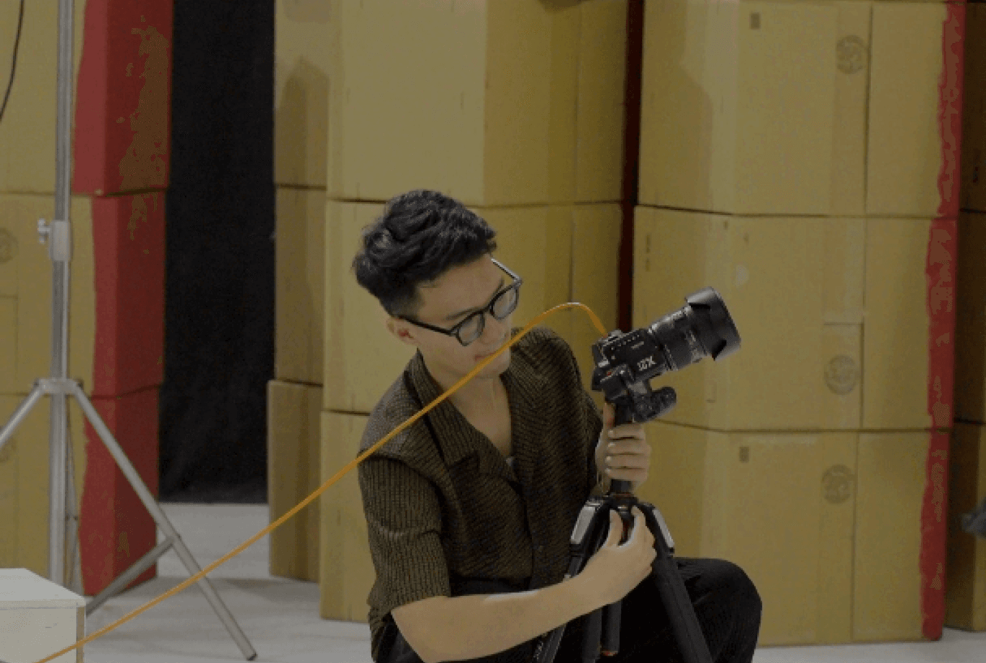 behind the scenes
