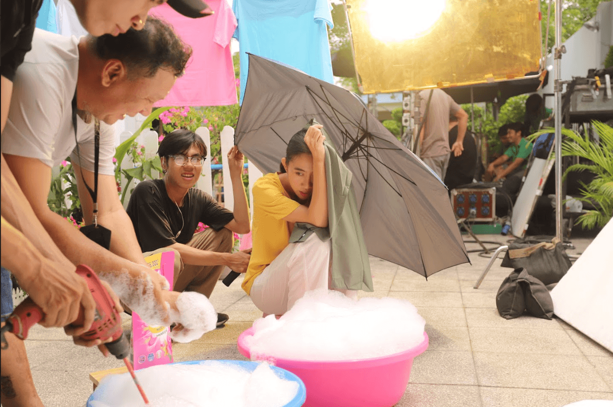 behind the scenes