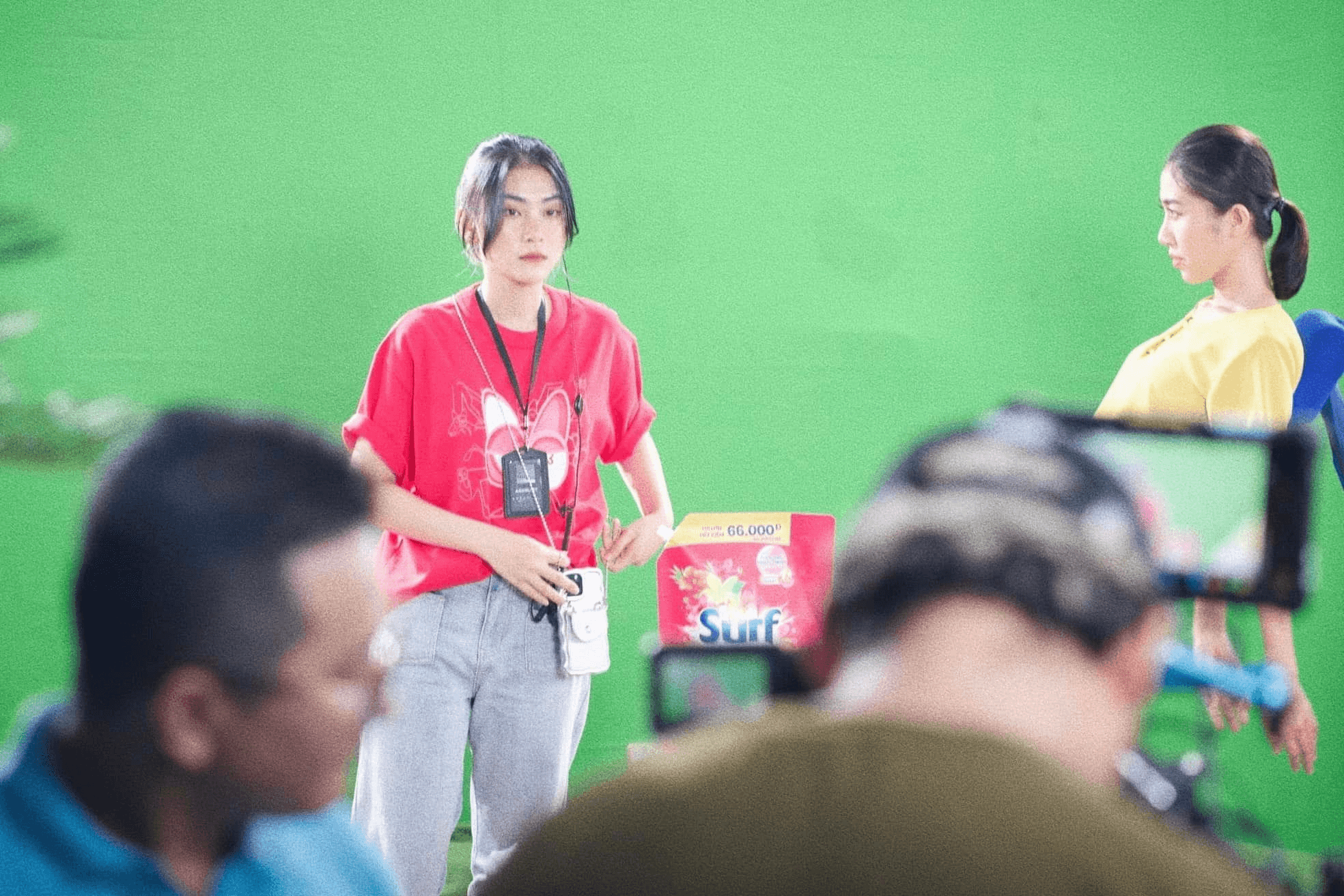 behind the scenes