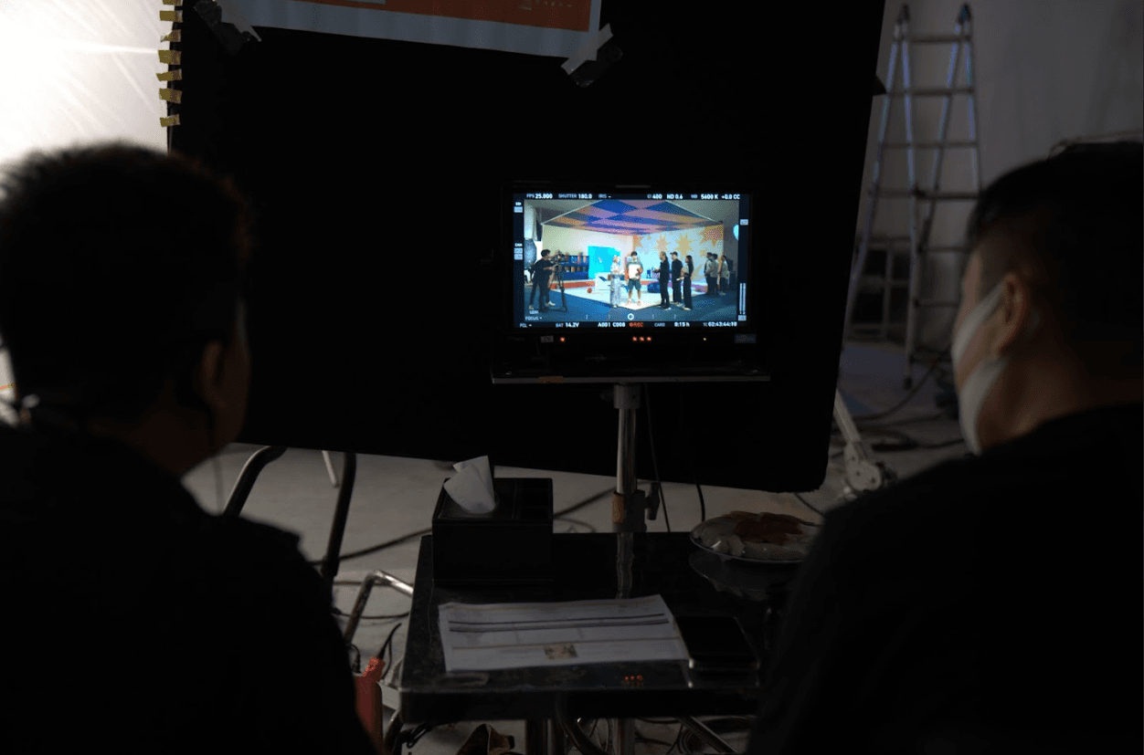 behind the scenes