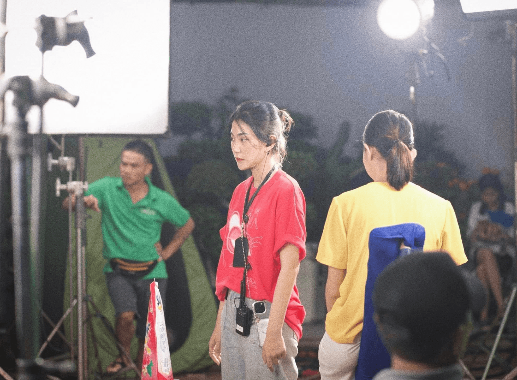 behind the scenes